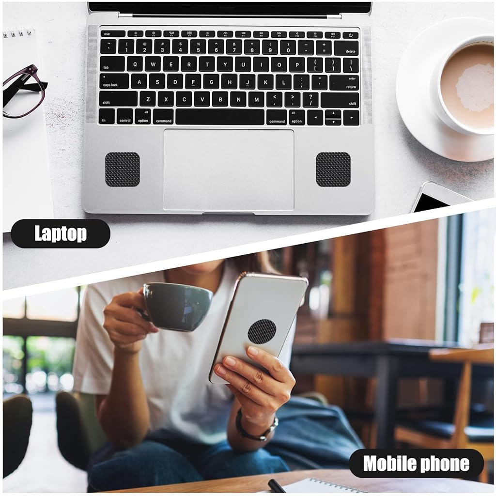 ZORBES® 4pcs Pre-Cut Grip Tape, Anti-Slip Cellphone Stickers ZORBES® 4pcs Pre-Cut Grip Tape, Anti-Slip Cellphone Stickers